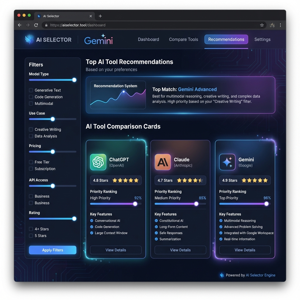 AI Selector Screenshot